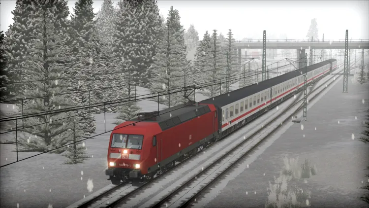Скриншот Train Simulator: DB BR 145 Loco Add-On DLC — 1