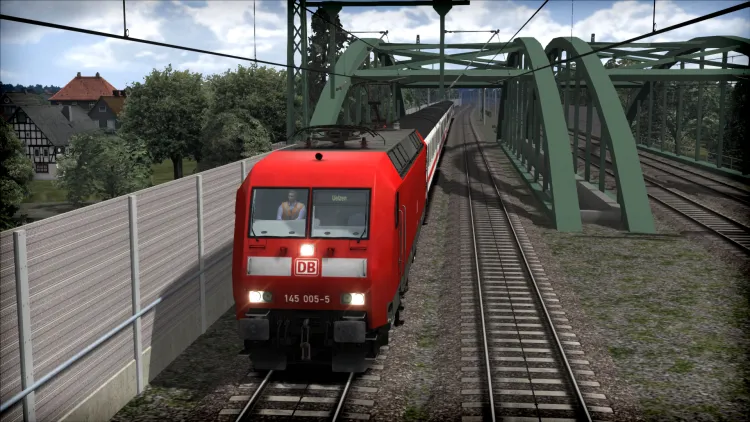 Скриншот Train Simulator: DB BR 145 Loco Add-On DLC — 2