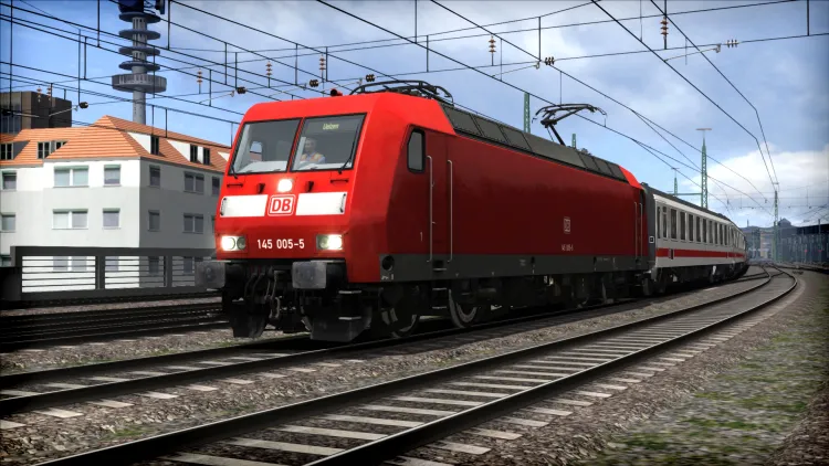 Скриншот Train Simulator: DB BR 145 Loco Add-On DLC — 6
