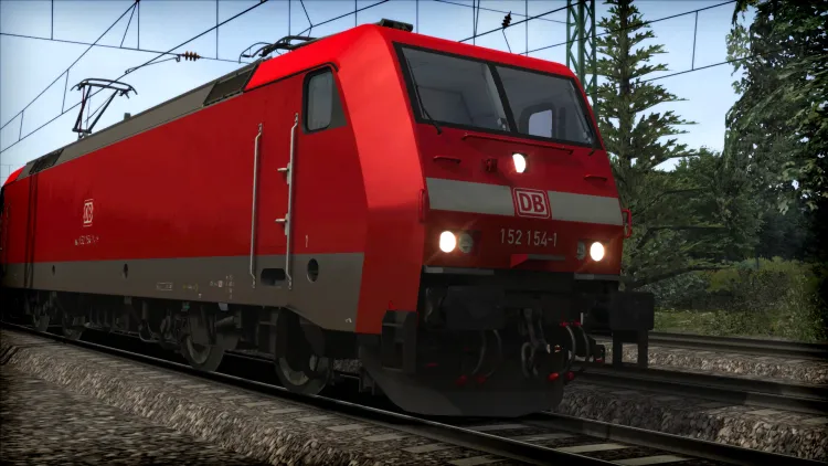 Скриншот Train Simulator: DB BR 152 Loco Add-On DLC — 5