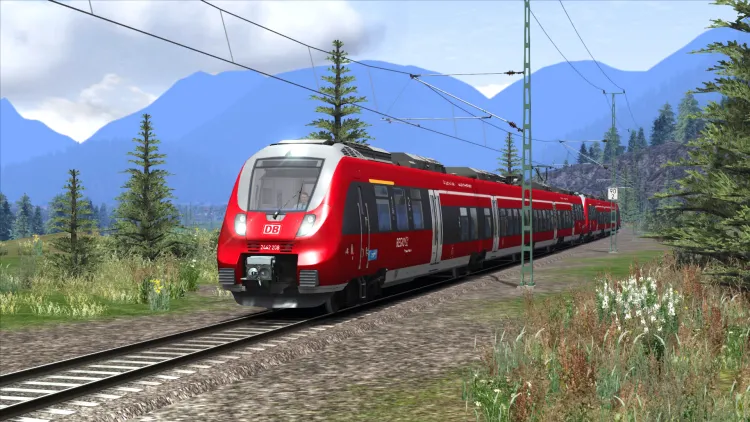 Скриншот Train Simulator: DB BR 442 'Talent 2' EMU Add-On DLC — 1
