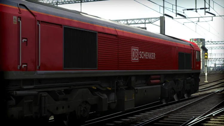 Скриншот Train Simulator: DB Schenker Class 59/2 Loco Add-On DLC — 7