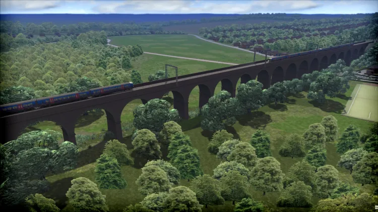 Скриншот Train Simulator: East Coast Main Line London-Peterborough Route Add-On DLC — 3