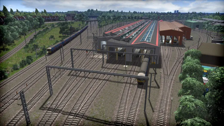 Скриншот Train Simulator: East Coast Main Line London-Peterborough Route Add-On DLC — 5