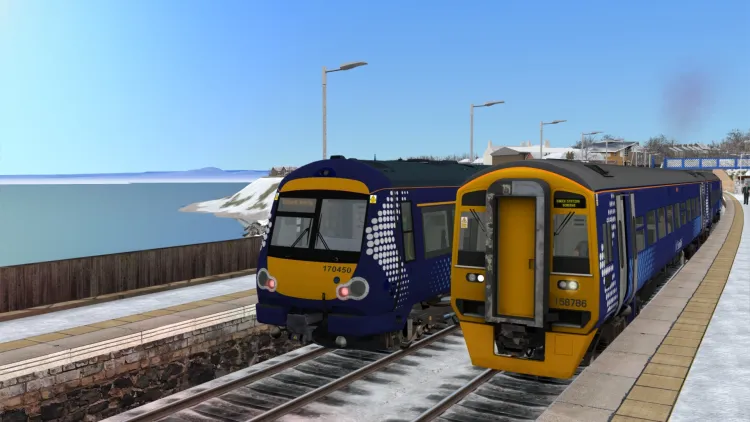 Скриншот Train Simulator: Fife Circle Line: Edinburgh - Dunfermline Route Add-On DLC — 1