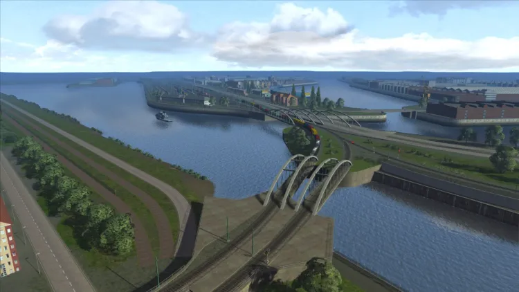 Скриншот Train Simulator: Hamburg-Hanover Route Add-On DLC — 1