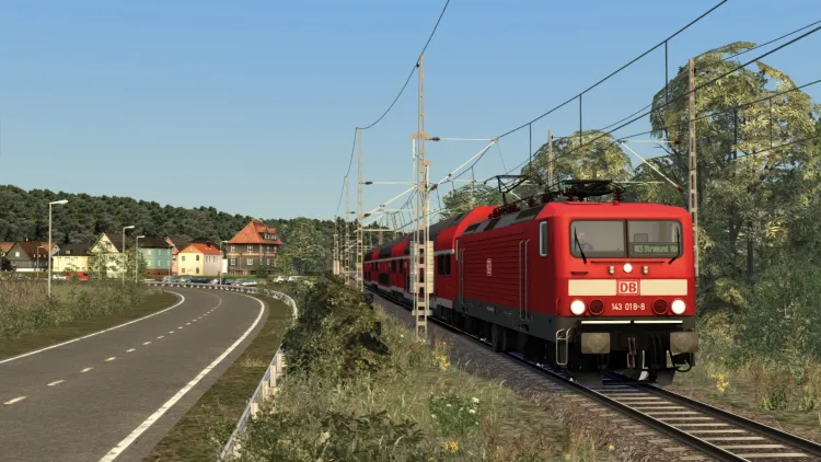 Скриншот Train Simulator: Inselbahn: Stralsund - Sassnitz Route Add-On DLC — 2