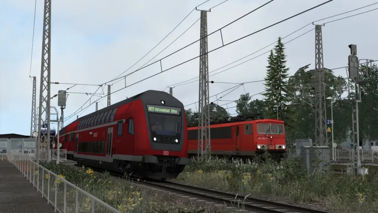 Скриншот Train Simulator: Inselbahn: Stralsund - Sassnitz Route Add-On DLC — 4