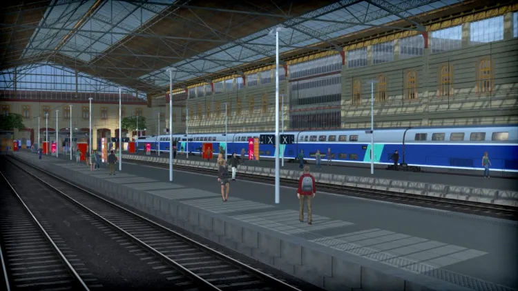 Скриншот Train Simulator: LGV: Marseille - Avignon Route Add-On DLC — 4