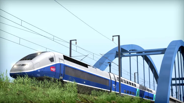 Скриншот Train Simulator: LGV: Marseille - Avignon Route Add-On DLC — 6