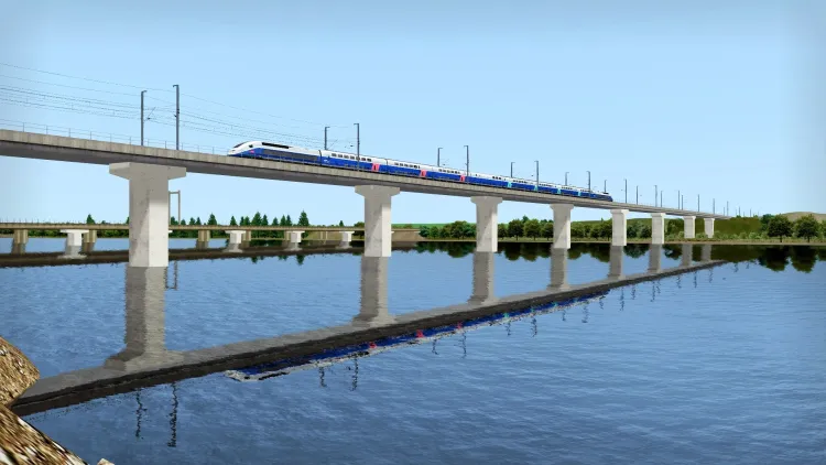 Скриншот Train Simulator: LGV Rhône-Alpes & Méditerranée Route Extension Add-On DLC — 4