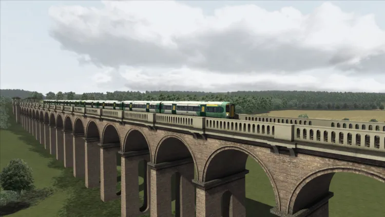 Скриншот Train Simulator: London to Brighton Route Add-On DLC — 5