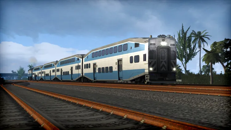 Скриншот Train Simulator: Miami Commuter Rail F40PHL-2 Loco Add-On DLC — 2