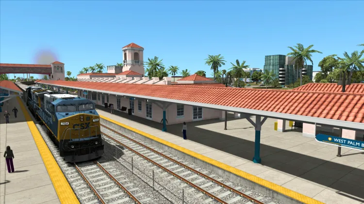Скриншот Train Simulator: Miami - West Palm Beach Route Add-On DLC — 3