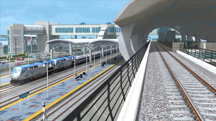Скриншот Train Simulator: Miami - West Palm Beach Route Add-On DLC — 5