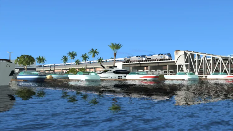 Скриншот Train Simulator: Miami - West Palm Beach Route Add-On DLC — 7
