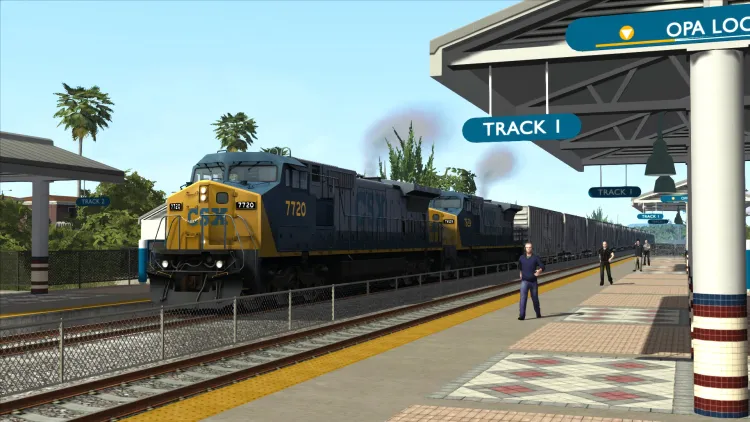 Скриншот Train Simulator: Miami - West Palm Beach Route Add-On DLC — 8