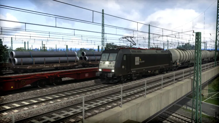 Скриншот Train Simulator: MRCE BR 185.5 Loco Add-On DLC — 7
