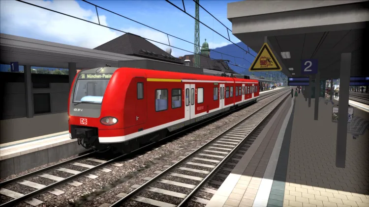 Скриншот Train Simulator: Munich - Garmisch-Partenkirchen Route Add-On DLC — 5