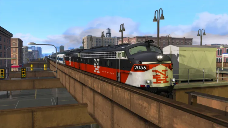 Скриншот Train Simulator: New Haven FL9 Loco Add-On DLC — 2