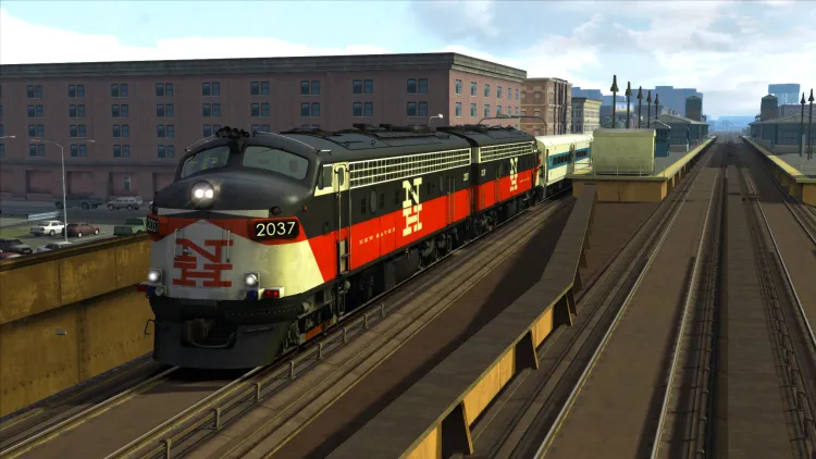Скриншот Train Simulator: New Haven FL9 Loco Add-On DLC — 5