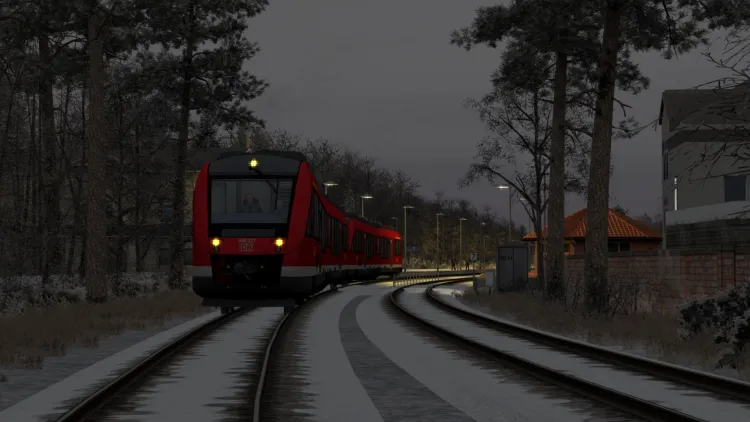 Скриншот Train Simulator: Norddeutsche-Bahn Kiel - Lübeck Route Add-On DLC — 2