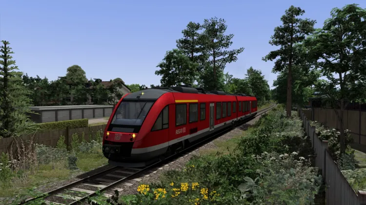 Скриншот Train Simulator: Norddeutsche-Bahn Kiel - Lübeck Route Add-On DLC — 8