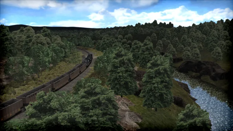 Скриншот Train Simulator: Norfolk Southern Coal District Route Add-On — 1