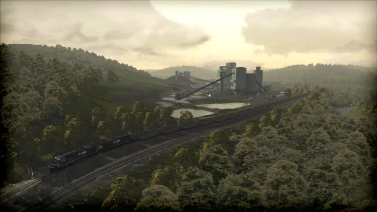 Скриншот Train Simulator: Norfolk Southern Coal District Route Add-On — 3