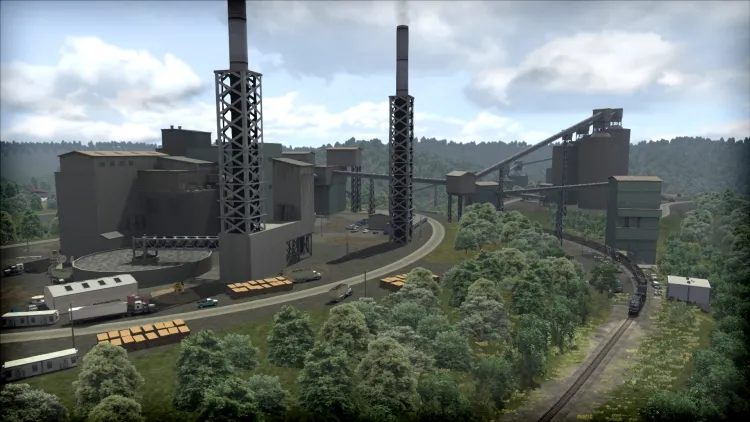 Скриншот Train Simulator: Norfolk Southern Coal District Route Add-On — 4