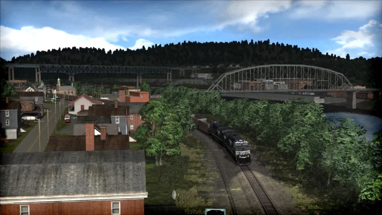 Скриншот Train Simulator: Norfolk Southern Coal District Route Add-On — 5