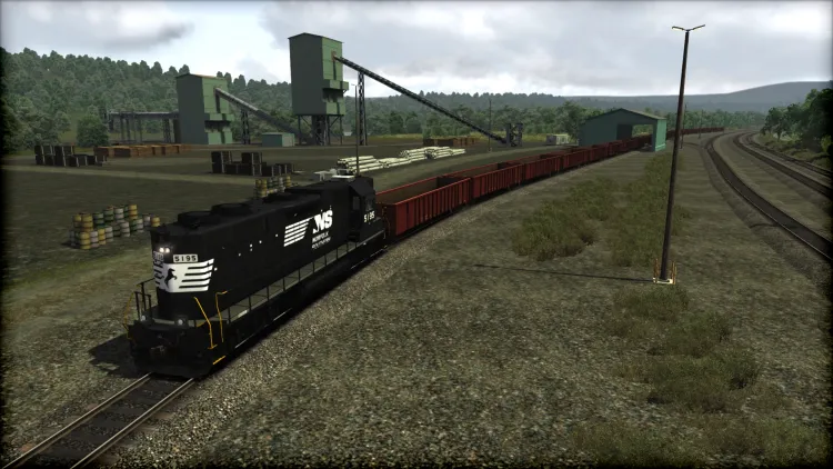 Скриншот Train Simulator: Norfolk Southern GP38-2 High Hood Loco Add-On DLC — 4