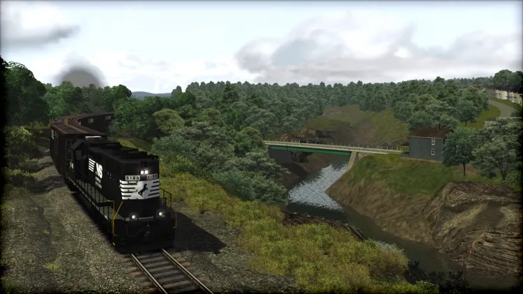 Скриншот Train Simulator: Norfolk Southern GP38-2 High Hood Loco Add-On DLC — 6