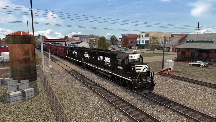 Скриншот Train Simulator: Norfolk Southern N-Line Route Add-On DLC — 1