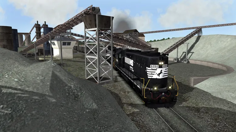 Скриншот Train Simulator: Norfolk Southern N-Line Route Add-On DLC — 2
