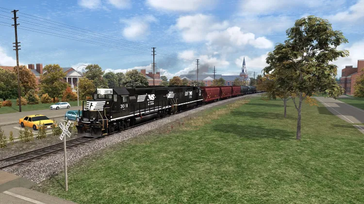 Скриншот Train Simulator: Norfolk Southern N-Line Route Add-On DLC — 6