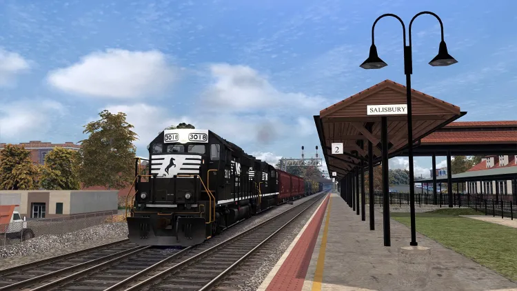 Скриншот Train Simulator: Norfolk Southern N-Line Route Add-On DLC — 7