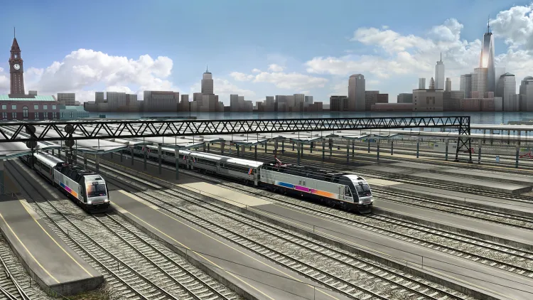 Скриншот Train Simulator: North Jersey Coast Line Route Add-On DLC — 7