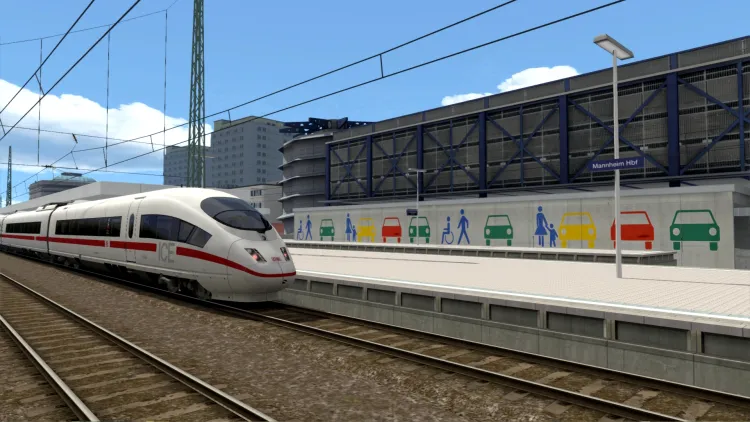 Скриншот Train Simulator: The Rhine Railway: Mannheim - Karlsruhe Route Add-On DLC — 1