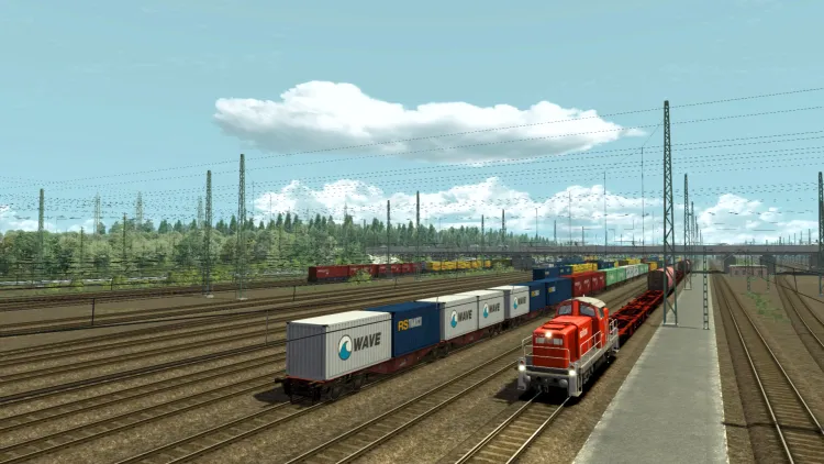 Скриншот Train Simulator: The Rhine Railway: Mannheim - Karlsruhe Route Add-On DLC — 4