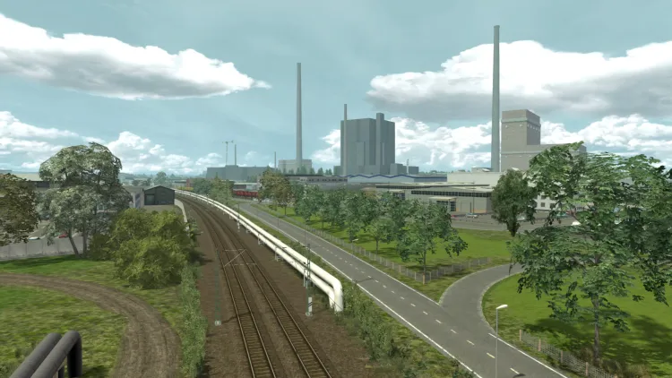 Скриншот Train Simulator: The Rhine Railway: Mannheim - Karlsruhe Route Add-On DLC — 5