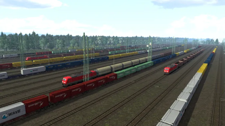 Скриншот Train Simulator: The Rhine Railway: Mannheim - Karlsruhe Route Add-On DLC — 7
