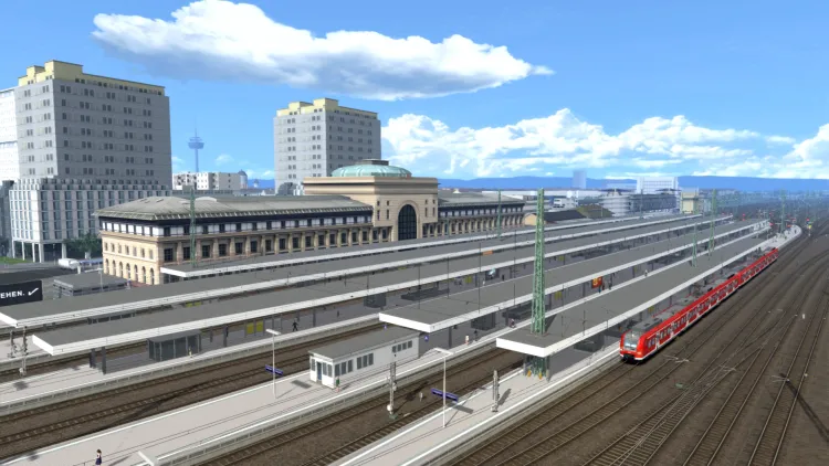 Скриншот Train Simulator: The Rhine Railway: Mannheim - Karlsruhe Route Add-On DLC — 8