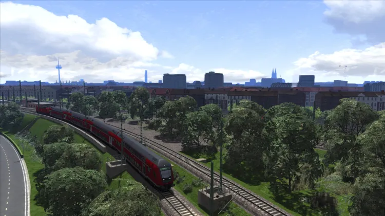 Скриншот Train Simulator: West Rhine: Köln - Koblenz Route Add-On — 7