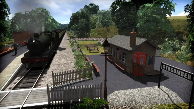 Скриншот Train Simulator: West Somerset Railway Route Add-On — 7