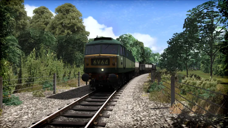 Скриншот Train Simulator: WSR Diesels Loco Add-On DLC — 7