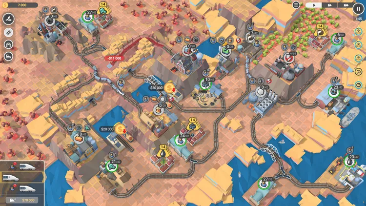 Скриншот Train Valley 2: Workshop Gems - Amber — 1