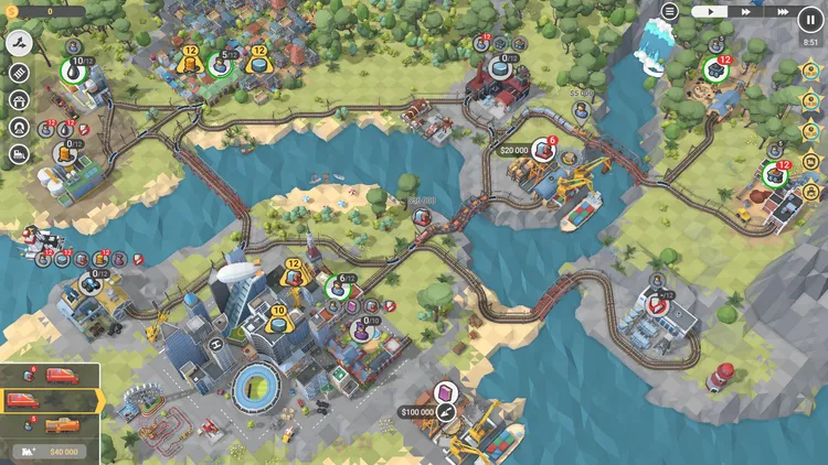 Скриншот Train Valley 2: Workshop Gems - Amber — 3