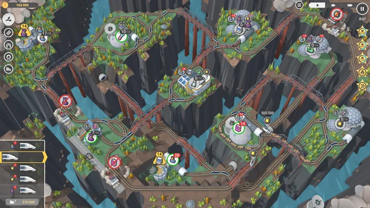 Скриншот Train Valley 2: Workshop Gems - Amber — 6
