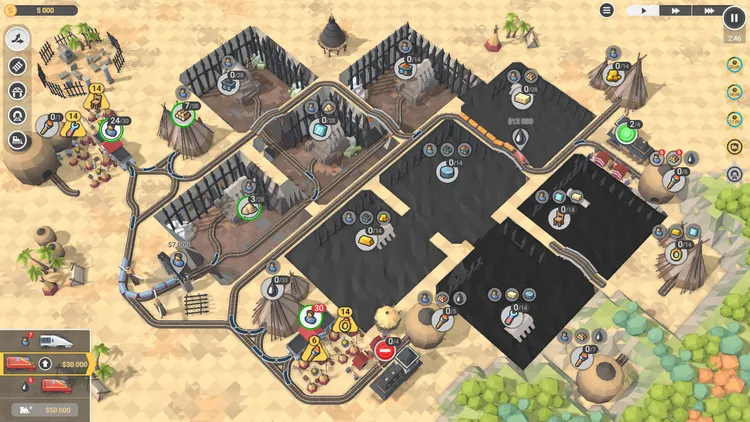 Скриншот Train Valley 2: Workshop Gems - Amber — 9